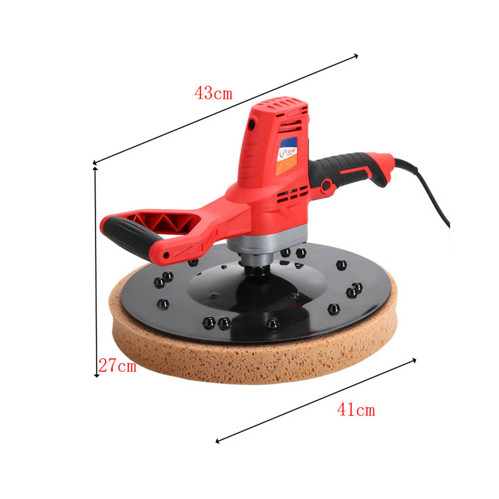 Paleta de mortero de cemento epoxi eléctrico, Cubo de enyesado, herramienta de mano para alisar paredes, 220V