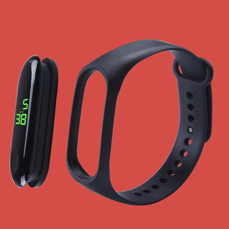 Creatieve Groene Display Kinderen Horloges Sport Waterdichte Led Kinderen Horloges Jongens Digitale Klokken Voor Meisjes Beste Cadeau Reloj Niño