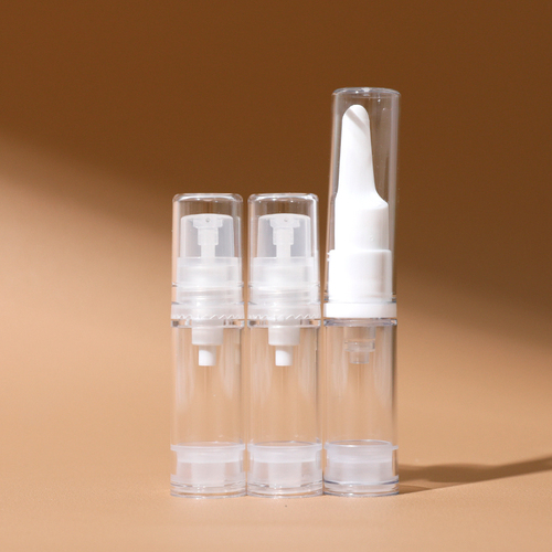 Podkład w płynie butelka podróżna 5ml 10ml 15ml Mini podkład kosmetyczny próbki narzędzia do przepakowywania Airless butelka z pompką przenośna: YELLOW
