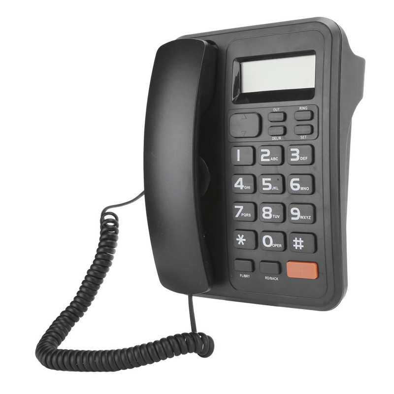 KX-T2022CID Vaste Telefoon Thuis Bedrade Vaste Business Kantoor Snoer Desk Telefoon Zwart Telefono Fijo