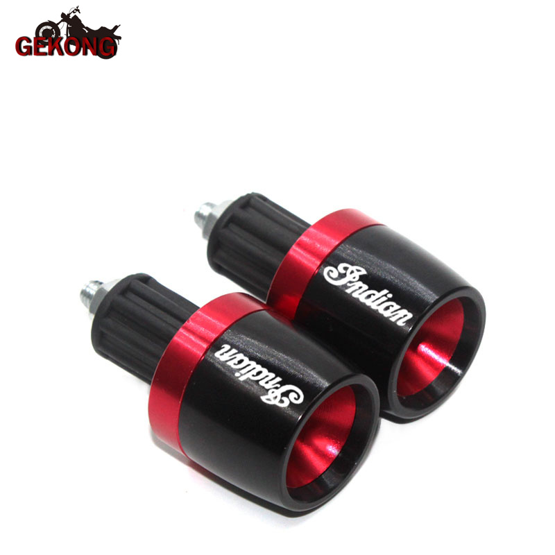 Fit For Indian FTR 1200 S FTR1200 Carbon / Rally Chief VINTAGE Scout Motorcycle Handlebar Hand Grips Handle Bar End Cap: Ivory