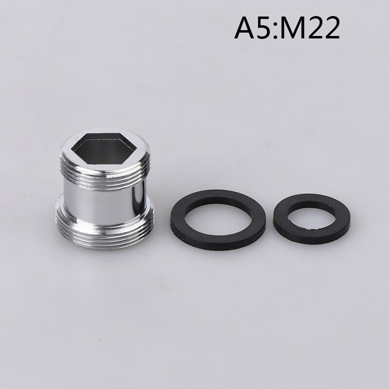 1pc Bathroom Kitchen Faucet Spout Accessories Faucet Adapter M16/M18/M20/M21/M22/M24 Thread Transfer Thread Brass Connector: A5