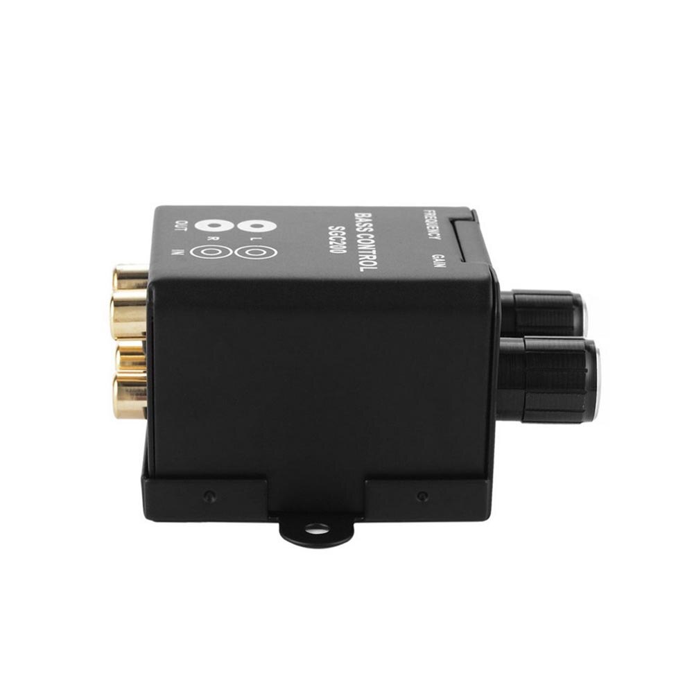 Égaliseur automatique facile à utiliser, contrôleur de basse à distance, Audio de voiture , amplificateur universel, Subwoofer, bouton de régulation de Volume