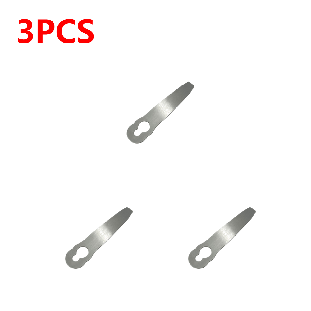 1-6Pc Roestvrijstalen Bosmaaier Vervangende Messen Reservemessen Voor Stihl Fsa 45 Fsa 57 Grastrimmer Tuin Grasmaaier: Oranje