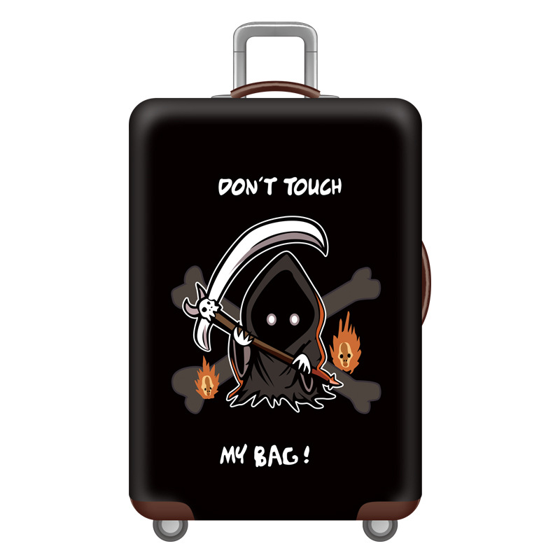 Travel Accessories 18-32 Inch Suitcases Covers Elasticity Luggage Protective Cover Identify Baggage Travel Essential Case Cover: S / green