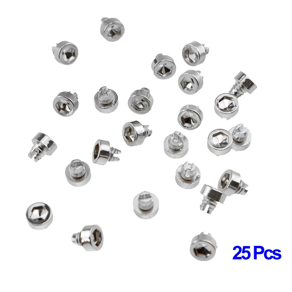 Rivets de roue en plastique pour voiture, 25/7.5mm, écrous, clous, clous, clous, pour stylisme automobile, TunningRim, lèvres, pneus, vis de remplacement, décoration