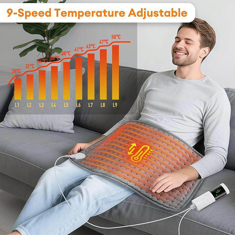 220v 60*30cm Electric Heating Pad For Abdomen Waist Back Thermal Blanket Keep Warm Blanket 9 Gear Temperature