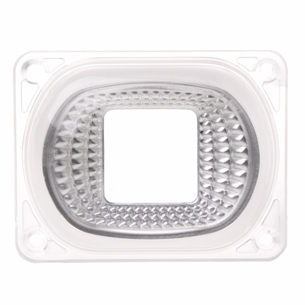 Led-lensreflector voor led-cob-lampen pc-lens + reflector + siliconen ringafdekking