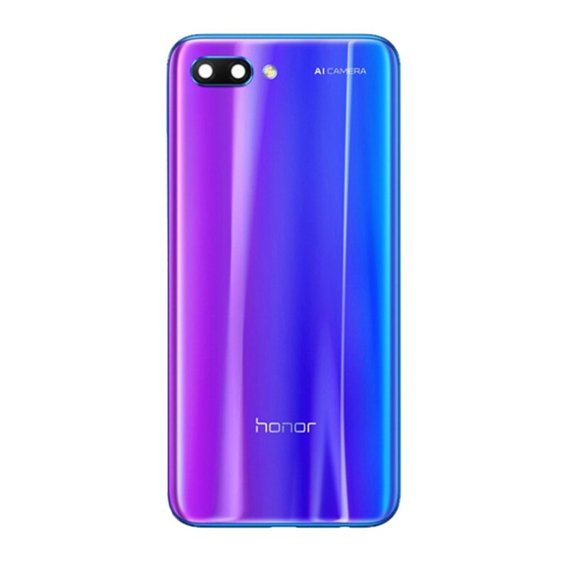 Originele Huawei Honor 10 Back Battery Cover Deur Achter Glas Behuizing Case Honor10 COL-L29 Cover Vervanging + Sticker 5.8": Blue