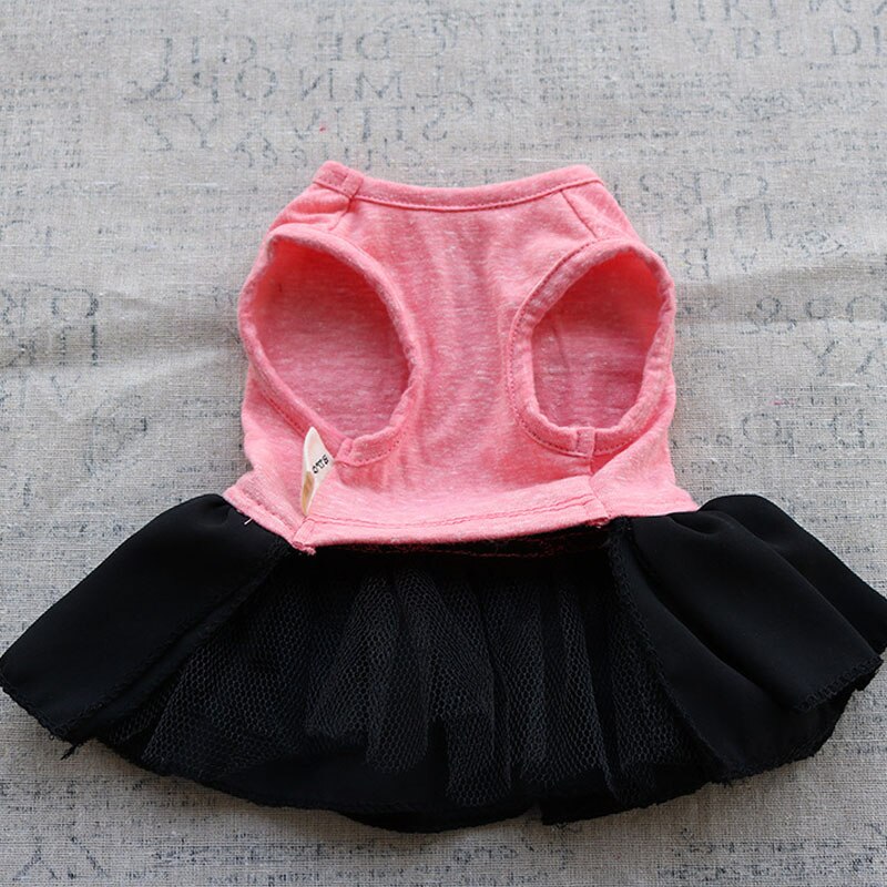 Robe rose pour chien Corset Vintage | Vêtements pour chiens, à clapet Long pour petits chiens, carlin, bouledogue, vêtements pour animaux, jupe évasée XS S MLXL