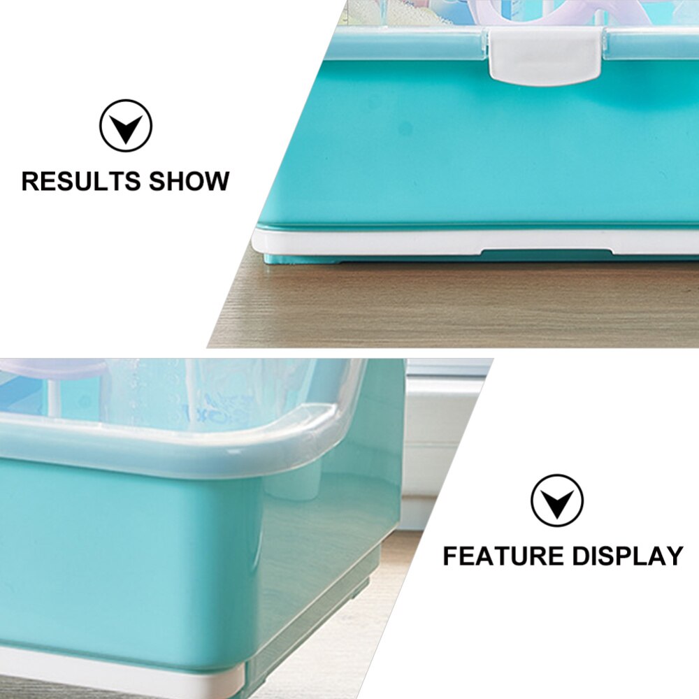 Babyflaskor torklåda spädbarn porslin förvaringslåda praktisk mjölkflaskställning