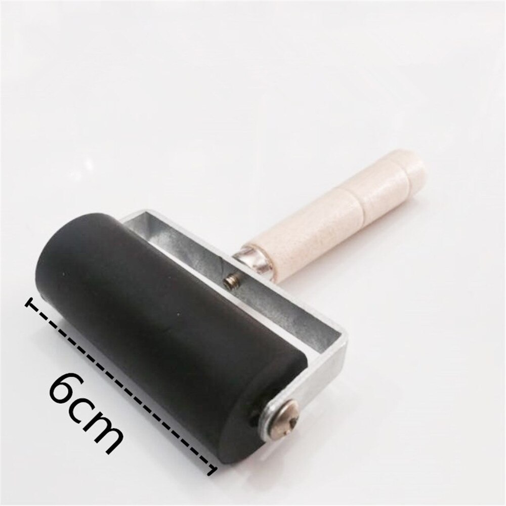 6cm Rubber Roller Brayer Ink Painting Printmaking Roller Art Stamping Tool