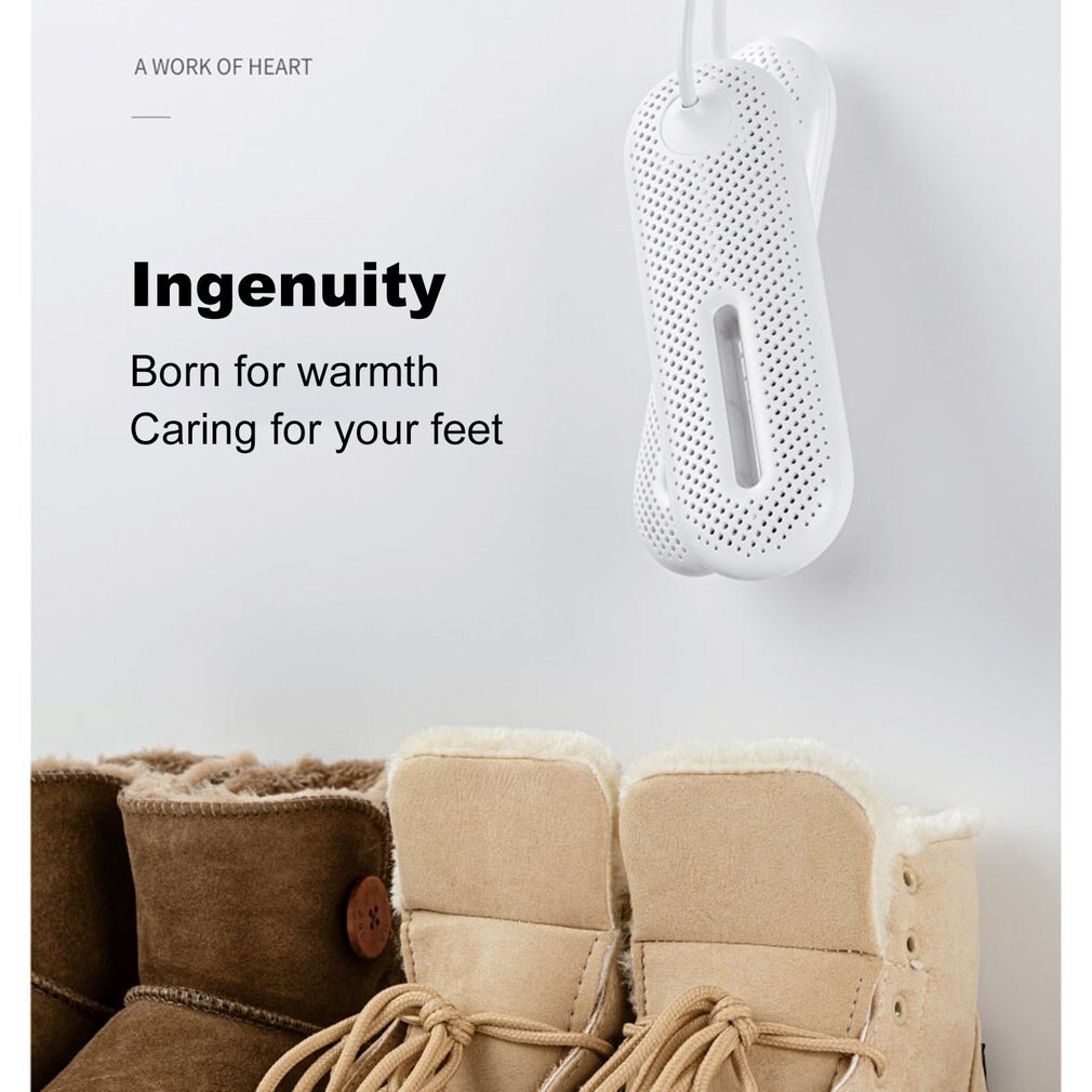 Portable Electric Shoe Dryer 220V Deodorizate Sterilization Dehumidificate Shoes Baked Drier Heater for Footwear Foot Tool