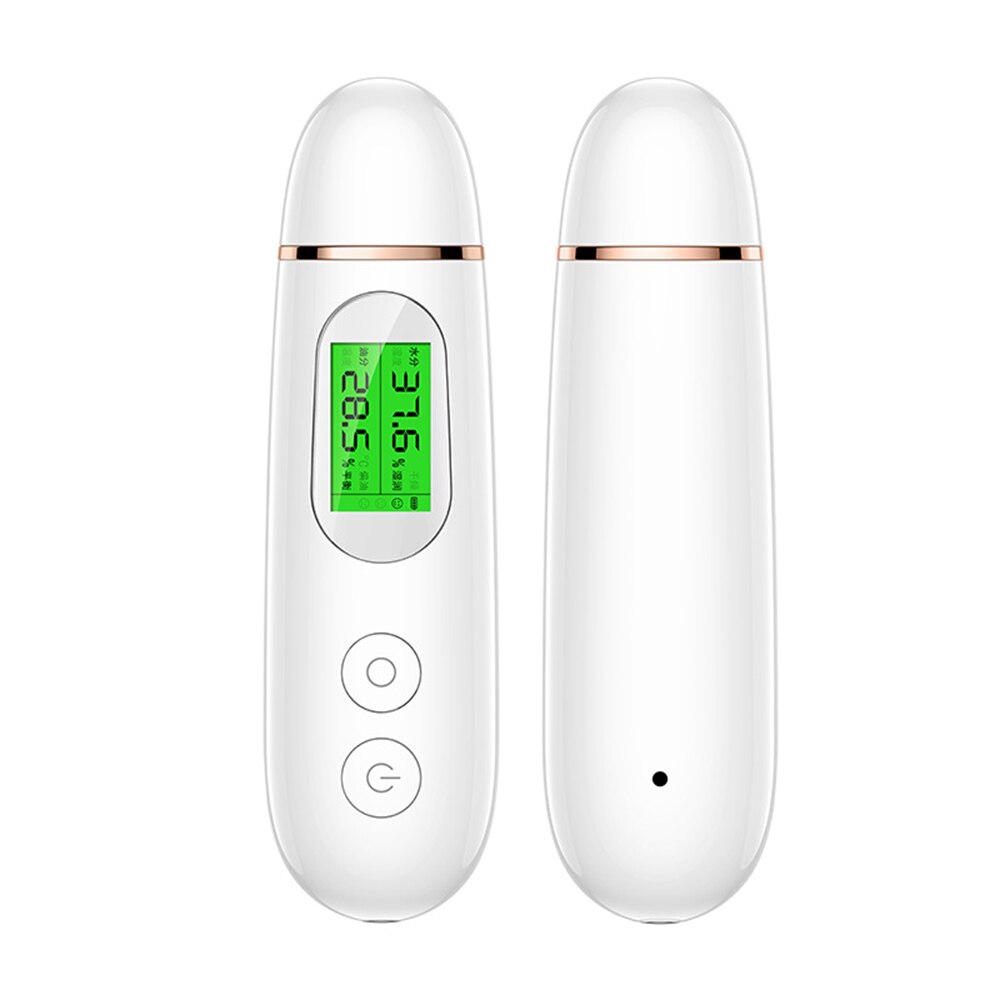 Skin Analyzer Precise Skin Oil Content Water Control Tester Digital Multimeter Monitor Face Moisture Detector: Default Title