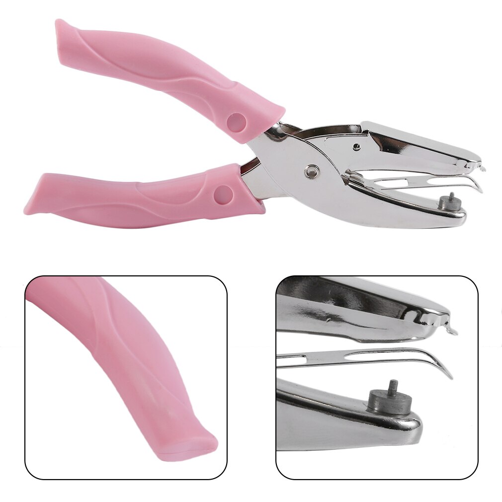 Handle Punch Circle Hole Star Hole Heart Hole Paper Card Cutter Hold Punching Handcraft Portable School Stationery