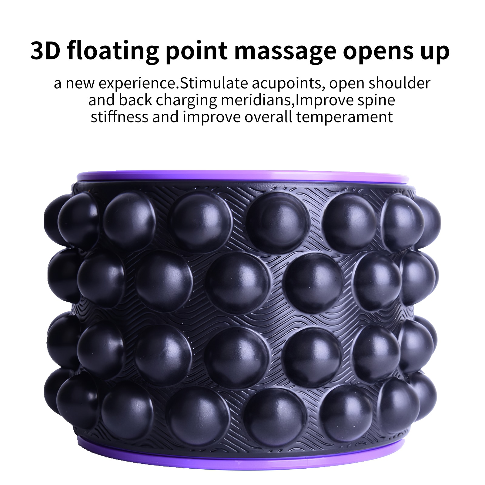 Yoga Wheel - TPE Material - Back Training Tool - Pilates Gym Workout - Massage Fitness Equipment