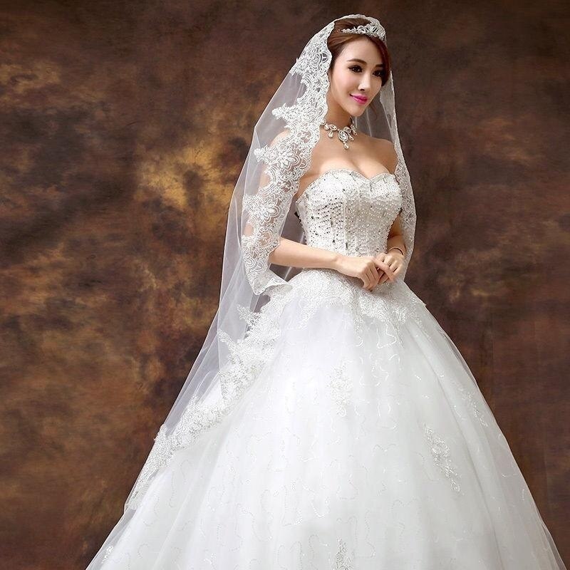 Cathedral 3M Lace White/Ivory Wedding Accessories Bridal Veil