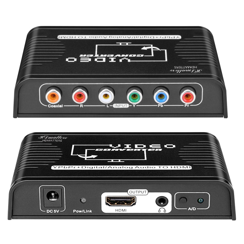 Ypbpr Component Naar Hdmi Converter Kabel Hdmi Naar Rgb Component Video Converter Voor Wii PS4 Xbox Dvd Hdtv