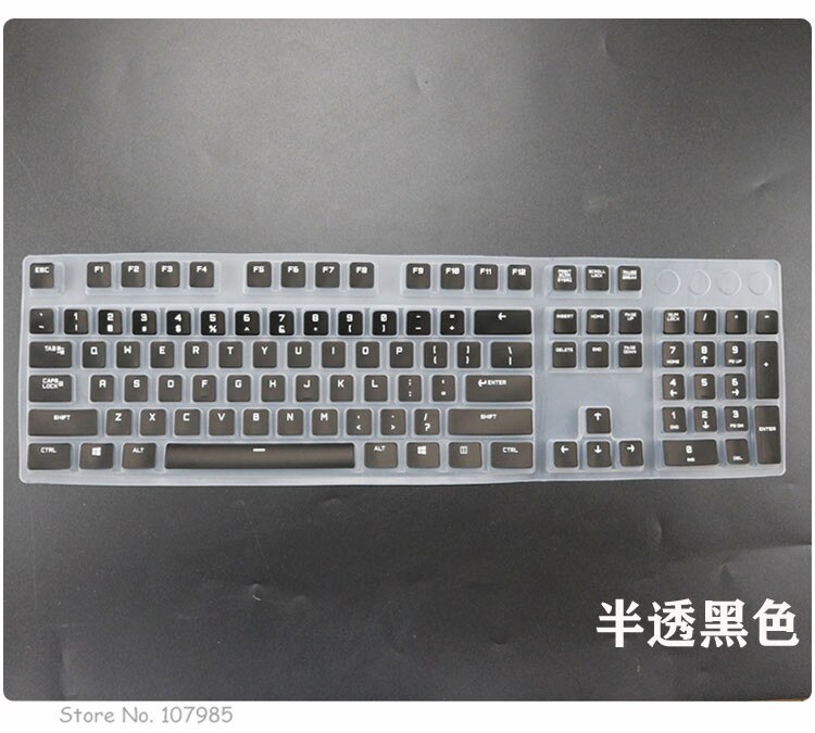 Voor Logitech G610 G810 G512 G613 G213 G413 K840 Backlit Spel Mechanische Toetsenbord Protector Knop Stofkap Huid Beschermende