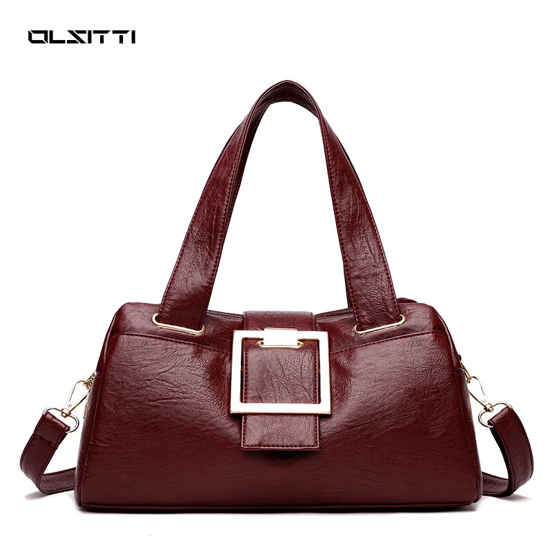 GLITZALL Kleine crossbody tas voor dames, PU-leer, over de