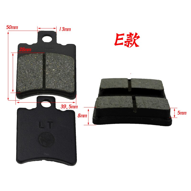 Brake Pad E-Motorfiets Power Auto Scooter Brake System Pad Scooter Rempedaal