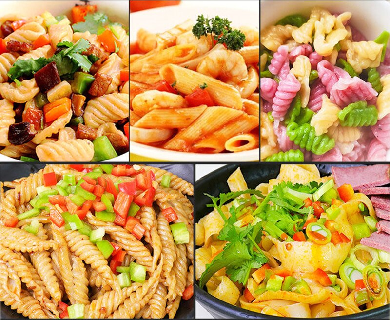 Pasta Gereedschap 3 Stks/set Multifunctionele Spaghetti Macaroni Maker Pasta Maker Noodle Machine Diy Macaroni Maken Planchette Mold