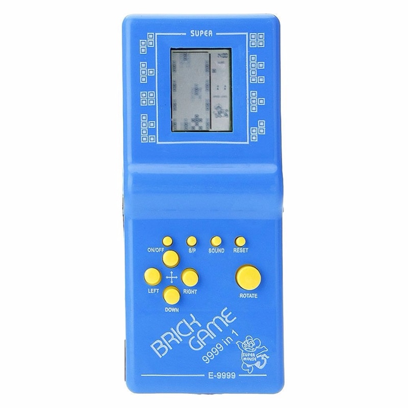 Jeugd Reminiscence Klassieke Tetris Brick Game Handheld Game Machine Kids Game Machine Mini Speelgoed Beste Cadeau Voor Kinderen