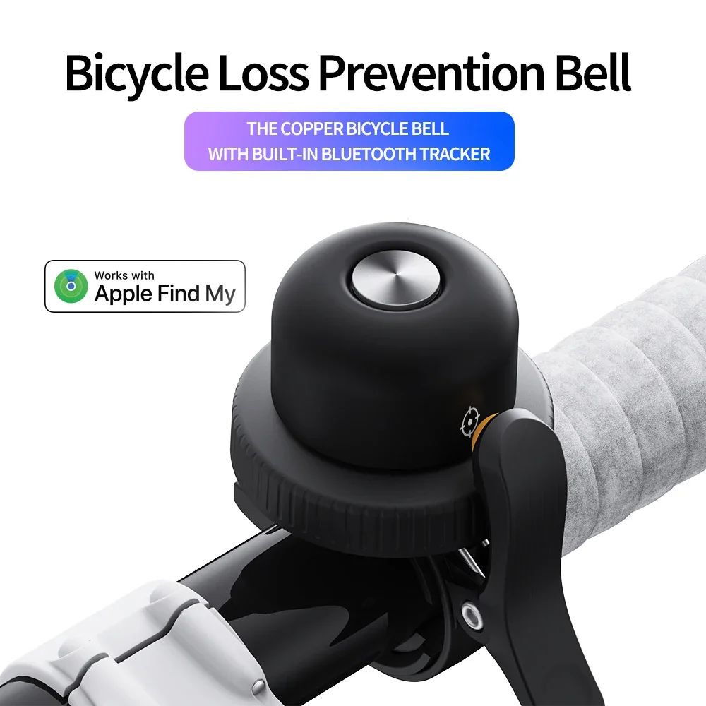 Localizador GPS para timbre de bicicleta, por aplicación dispositivo antirrobo con posicionamiento, visualización en tiempo Real, antipérdida