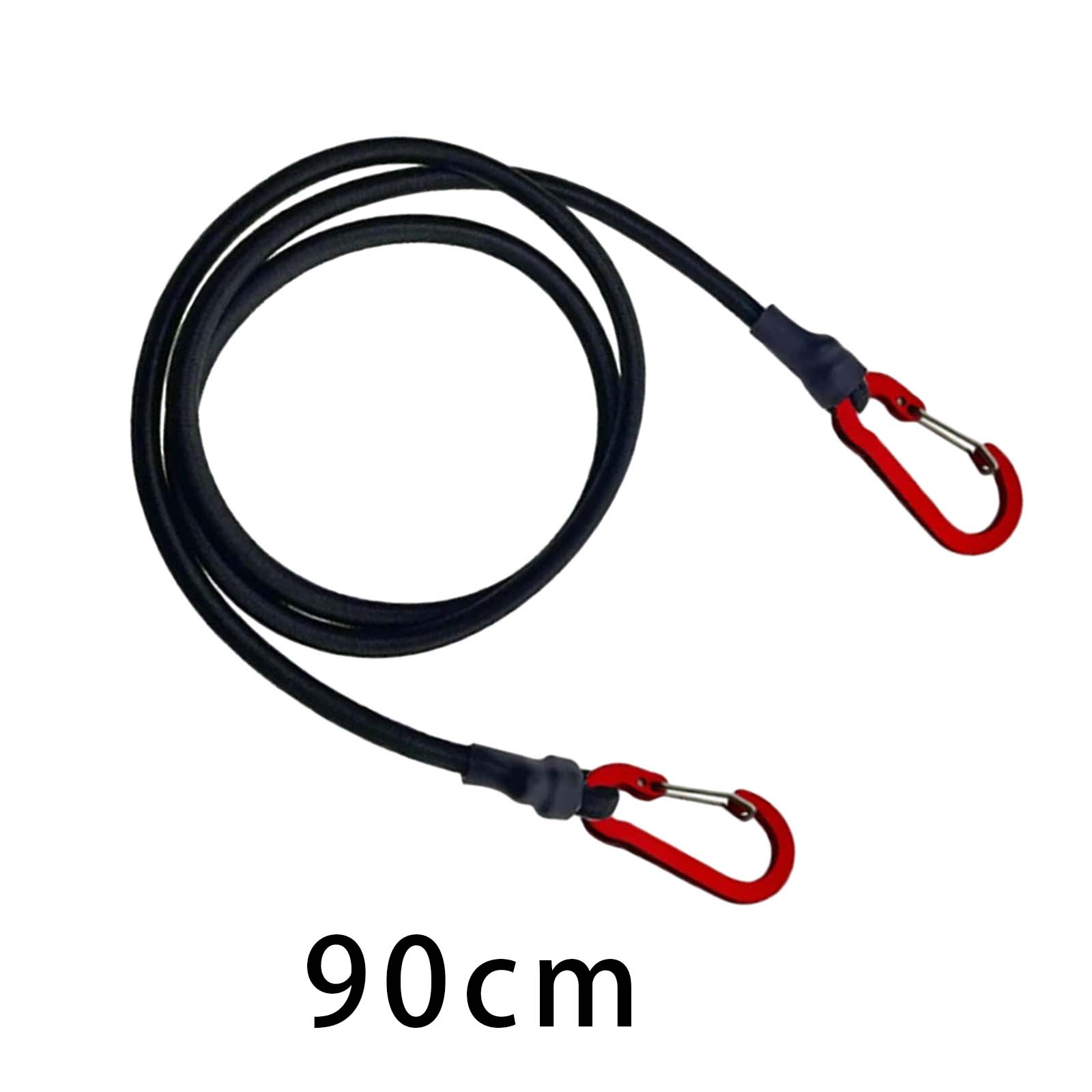 Cinghia elastica con ganci Corda per moto Corda per legare durevole Portapacchi per bicicletta Corde per imballaggio per bagagli da ciclismo Accessori da campeggio: Arancione