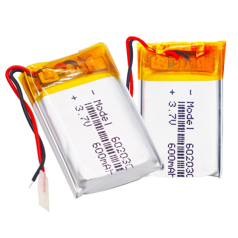 polymer battery 3.7V lithium polymer battery 602030 600mAh game machine MP3 MP4 MP5 lithium battery GPS navigator