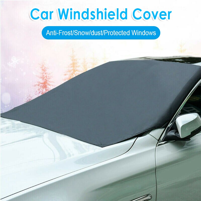 Auto voorruit cover voorruit winter bescherming vorst sneeuw