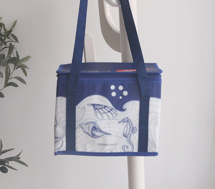 8L portable eco friendly cooler bag thermal picnic lunch box vehicle insulation shoulder bag food drinks fresh carrier bag