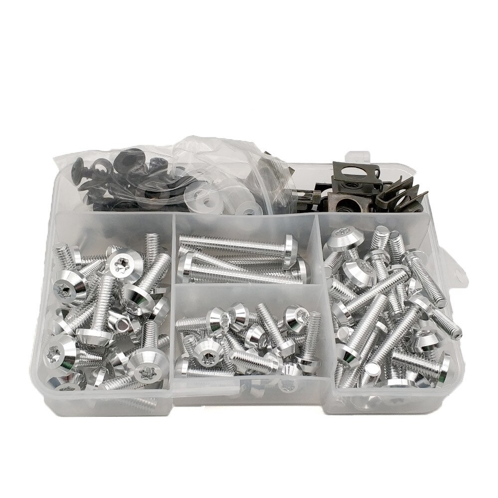 Universal- Motorrad Verkleidung Schrauben Muttern Bausatz Körper Verschluss Clips Schraube Für Kawasaki GTR1400 H2R zrx 1200 ZX11 zx 11 ZX1100 ZX7R: Splitter