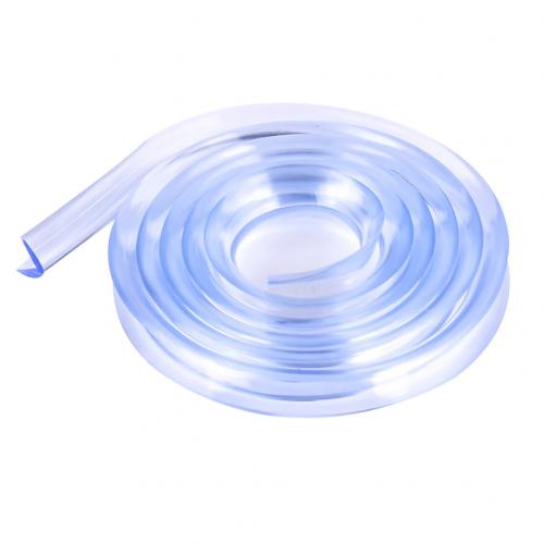 1M Corner Protector Strip Baby Table Edge Furniture Corner Guards Silicone Cover Wall Edge for Kids Collision Bumper Strip: Default Title
