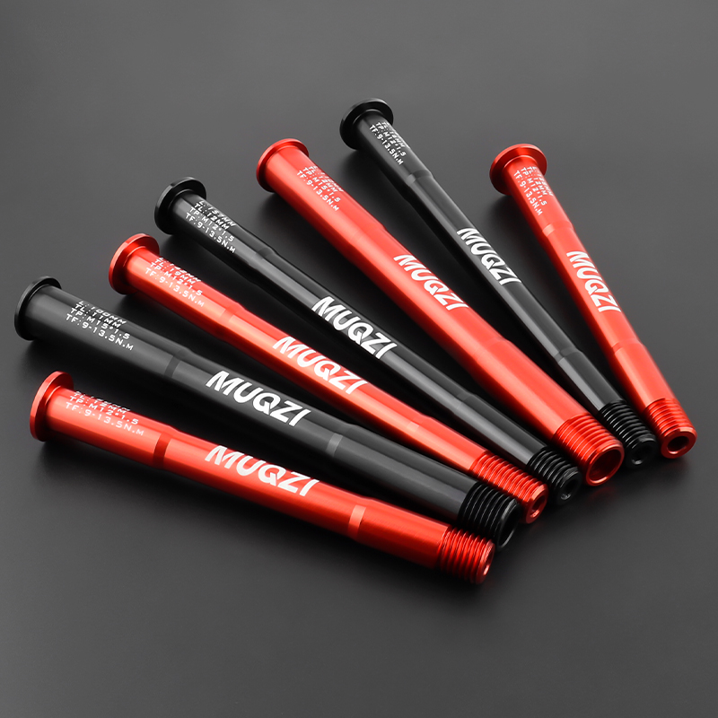 MUQZI MTB Asse Passante 15x100 15x110 12x142 12x100 12x148 Asse Ruota Bicicletta Da Strada 12mm 15mm Mozzo Perno Passante Albero Forcella