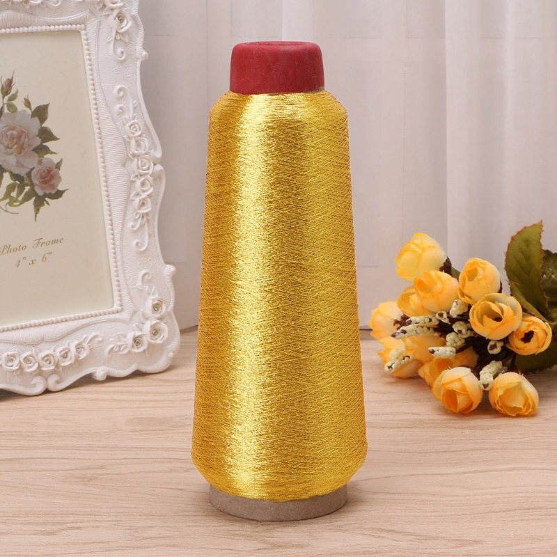 1PC Sewing Machine Cone Threads Polyester Overlocking All Purpose 20Colors: 83-Yellow gold