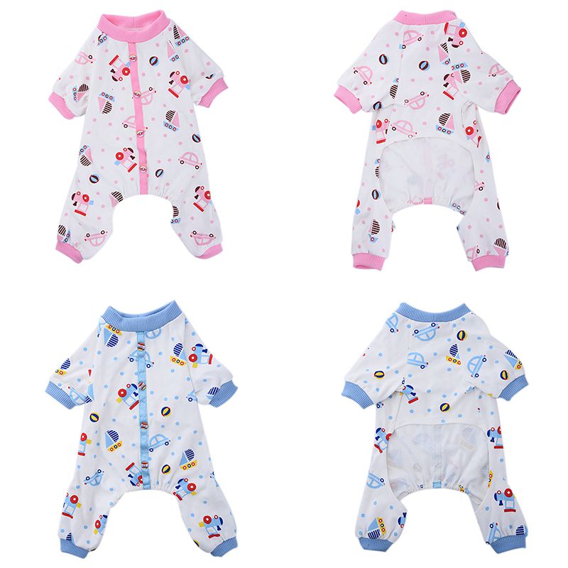 Koiran haalarit vaatteet haalarit koirille kissoille puuvilla koiran pyjamat vaatteet pyjamat vaatteet koiralle 1