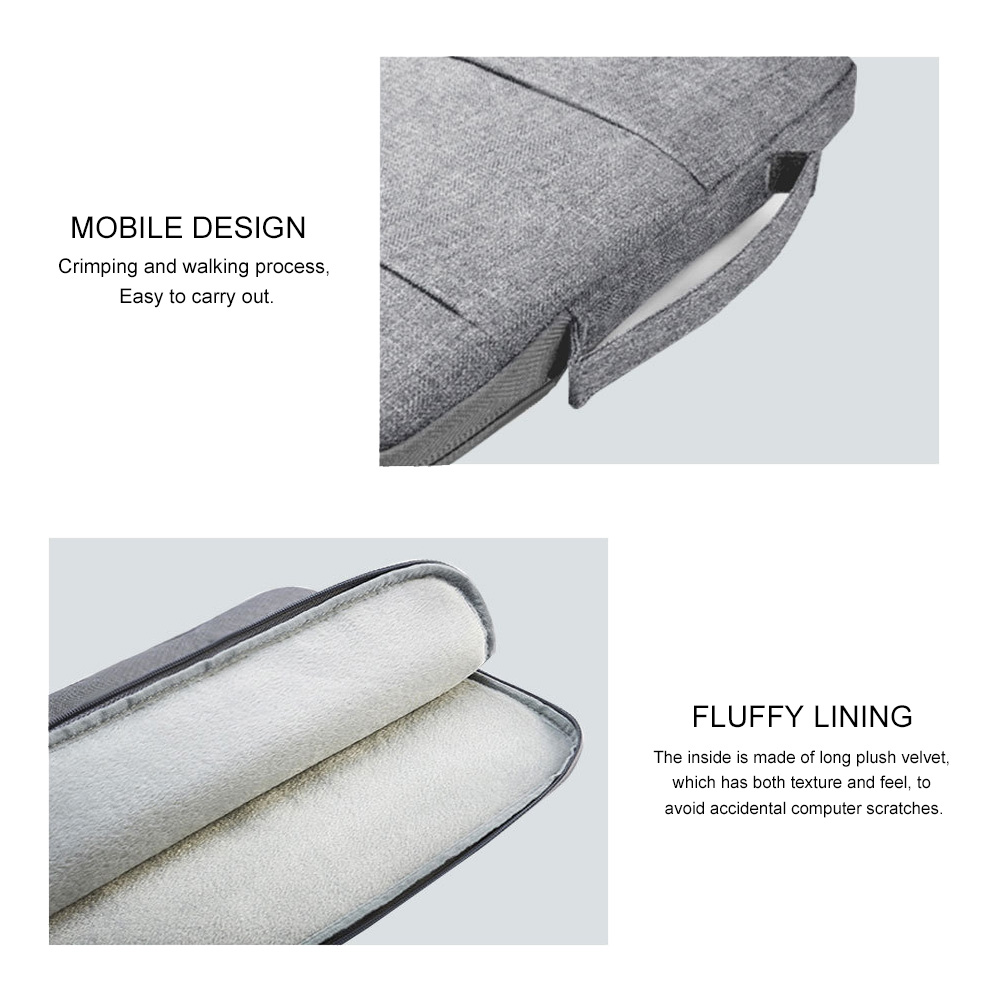 Laptops Sleeve Handbag Case for Macbook Pro Air 12 13 14 15 15.6 16 inches Waterproof Notebook Cover for Lenovo ASUS Huawei Bag