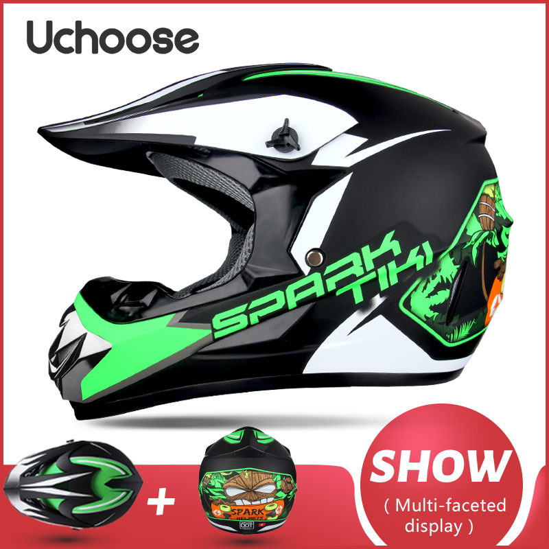 Adulto feminino masculino capacetes motocross kask cruz downhill soporte casco fora de estrada capacete de corrida clássico da motocicleta original enduro: Preto / L