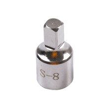 8mm Square Oil Sump Drain Plug Tool Remover Chrome Vanadium Steel For Renault Screw Socket 3/8 Hand Tools Parts