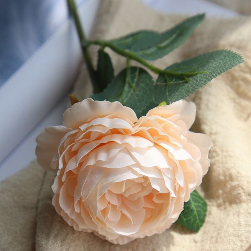 1 Hoofd/Boeket Pioen Kunstbloemen Zijde Pioen Boeket Zijdepioen Bruidsboeket Voor Bruiloft Decoratie Nep Bloem