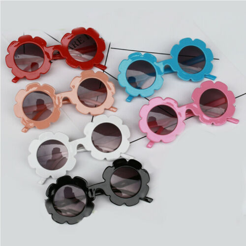 Children Accessories Lovely Protection Glasses Toddlers Boys Kids Shades Flowers Adorable Sunglasses Kids