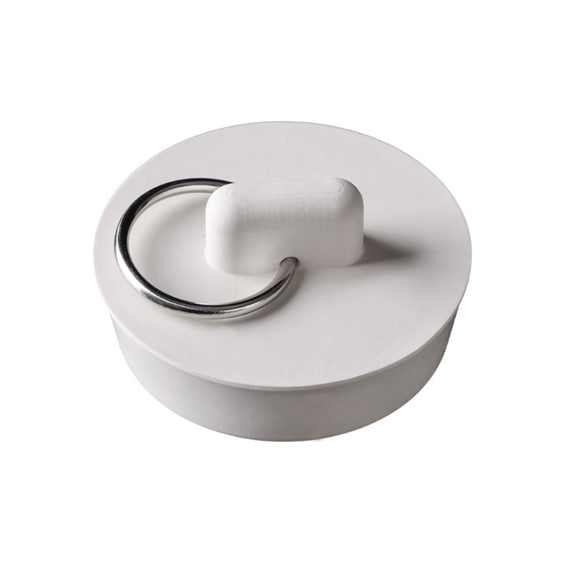 Bouchon d'évier en caoutchouc, bouchon universel, bouchon bain, bouchon d'eau vadrouille, bouchon: Gris foncé