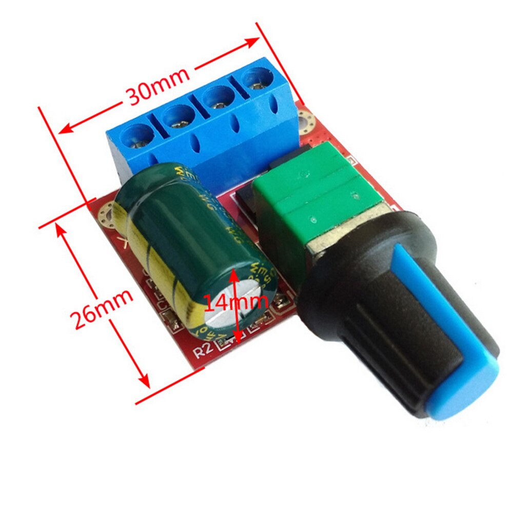5A 90W PWM 12V DC Motor Speed Controller Module DC-DC 4.5V-35V Adjustable Speed Regulator Control Governor Switch 24V