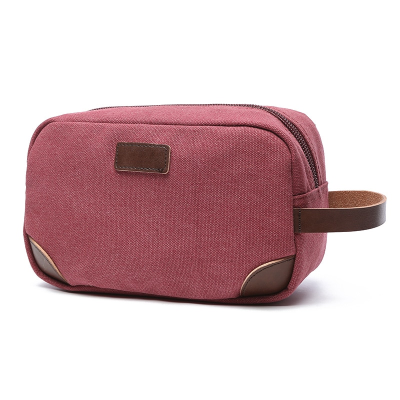 MARKROYAL bolso de mano de lona para mujer, bolso de mano Casual para mujer, uso diario, bolso de mano de PU, bolsos de mano de noche,: Apricot red