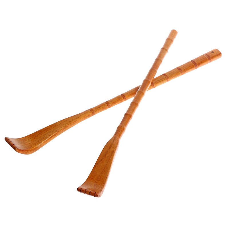 Houten rugkrabber, houten rugkrabber, massager voor de rugkrabber, lichaamsmassage, bamboe, verlichting van jeuk en gezondheidstool