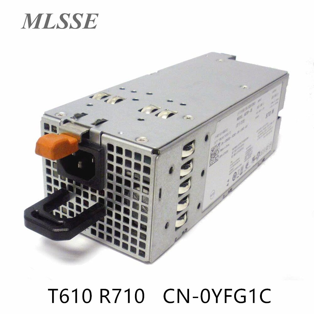 870W Original para DELL T610 R710 fuente de alimentación redundante 0YFG1C YFG1C 07NVX8 7NVX8 A870P-00 N870P-S0 NPS-885AB