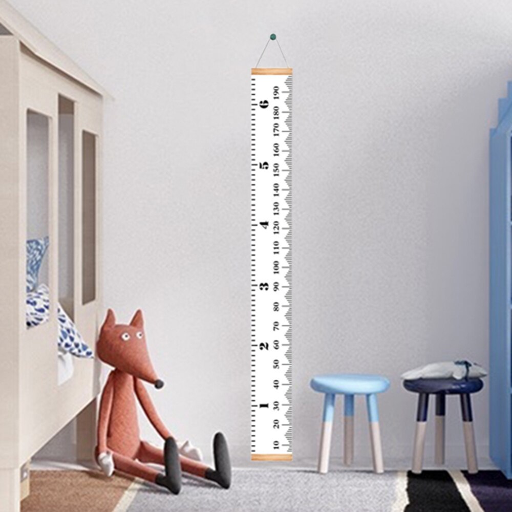 Règle de mesure de la taille du bébé, tableau de croissance, amovible, décoration murale de la chambre, pour enfants