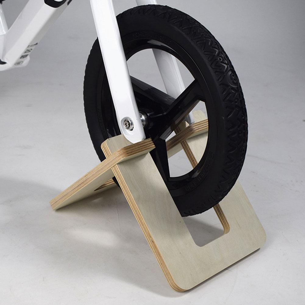 Children's Balance Scooter Parking Frame Wooden Foot Support Frame Easy To Install 10/12 Inch Portable Scooter Bracket