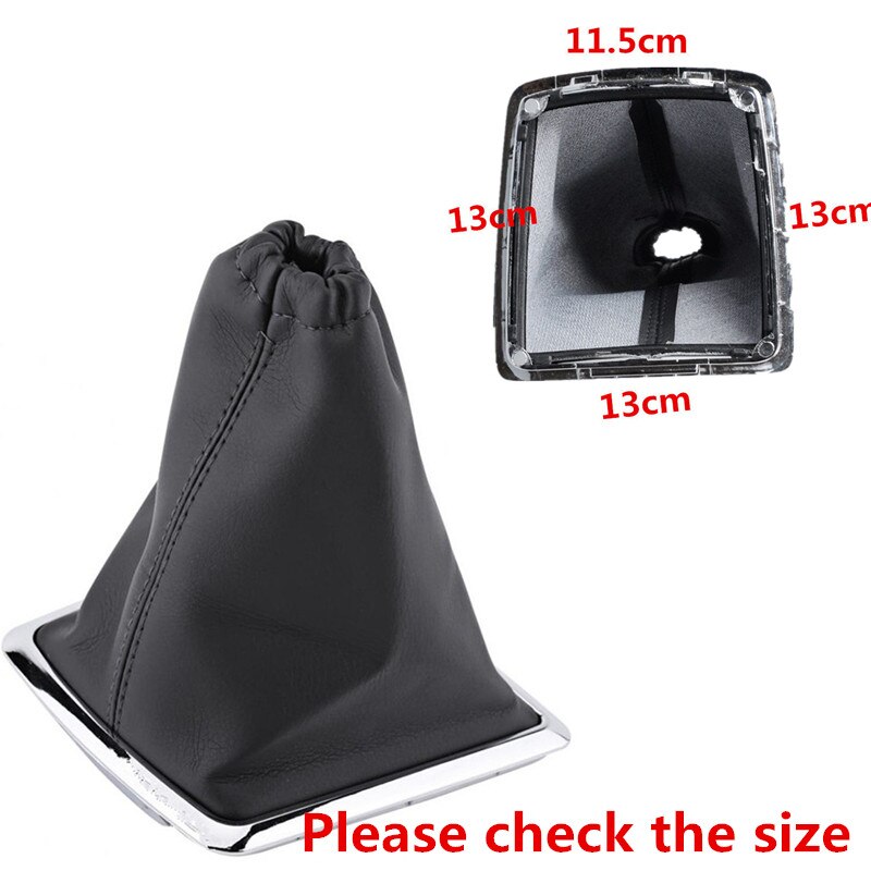 Pomello Del Cambio Ghetta Stivale 5/6 Velocità Per Ford Fiesta MK7 Messa A Fuoco MK2 FL NK3 C-max FL B-max S-max Galaxy MK3 Kuga Transit: Leather Case